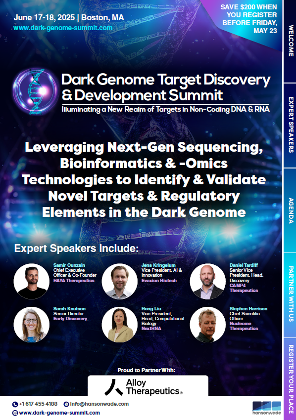 Dark Genome Drug Discovery & Development - Brochure Dark Genome Drug Discovery & Development - Brochure