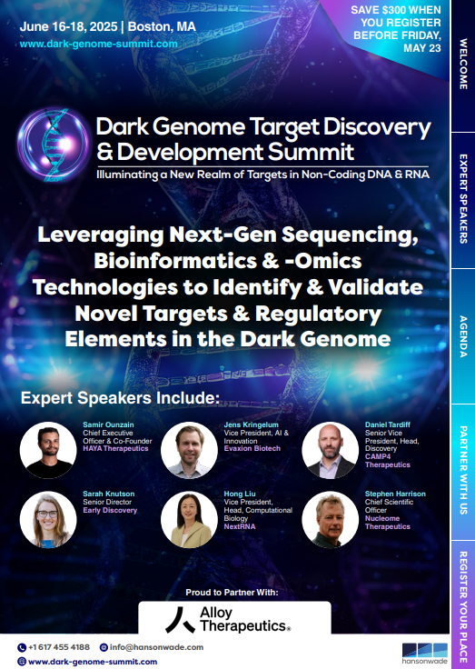 Dark Genome Drug Discovery & Development - Brochure Dark Genome Drug Discovery & Development - Brochure
